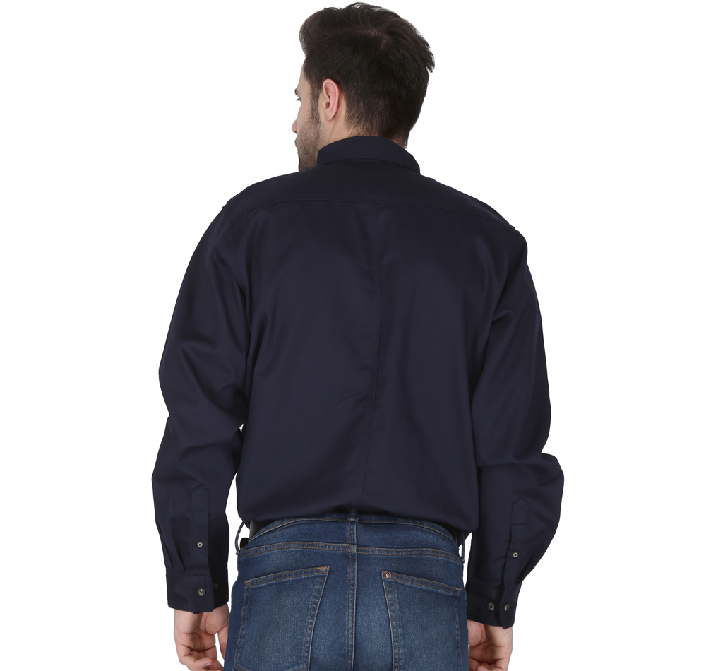 Picture of Forge FR MFRLB2PS024 MEN'S FR SOLID BUTTON SHIRT